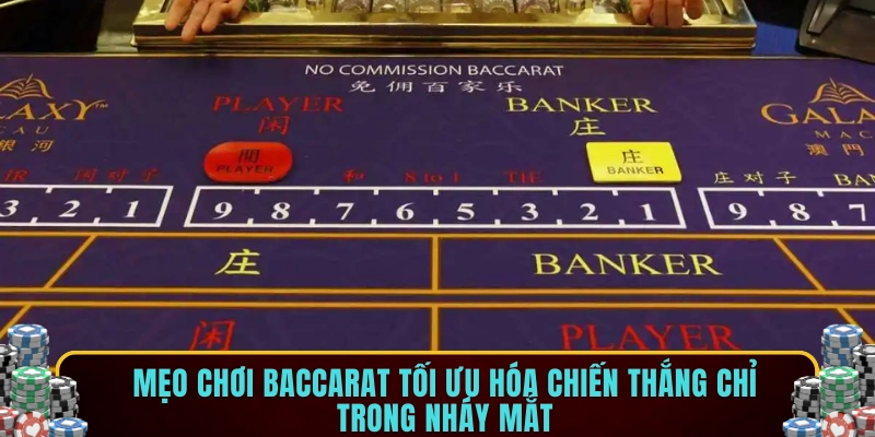Mẹo chơi baccarat